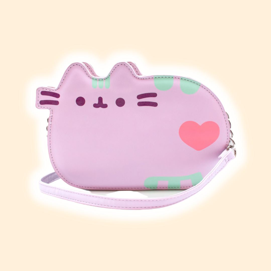 Pusheen Lavender Crossbody Bag kawaii-shop-cute