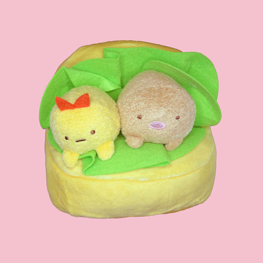 Tonkatsu and Ebi cute Sandwich Plush